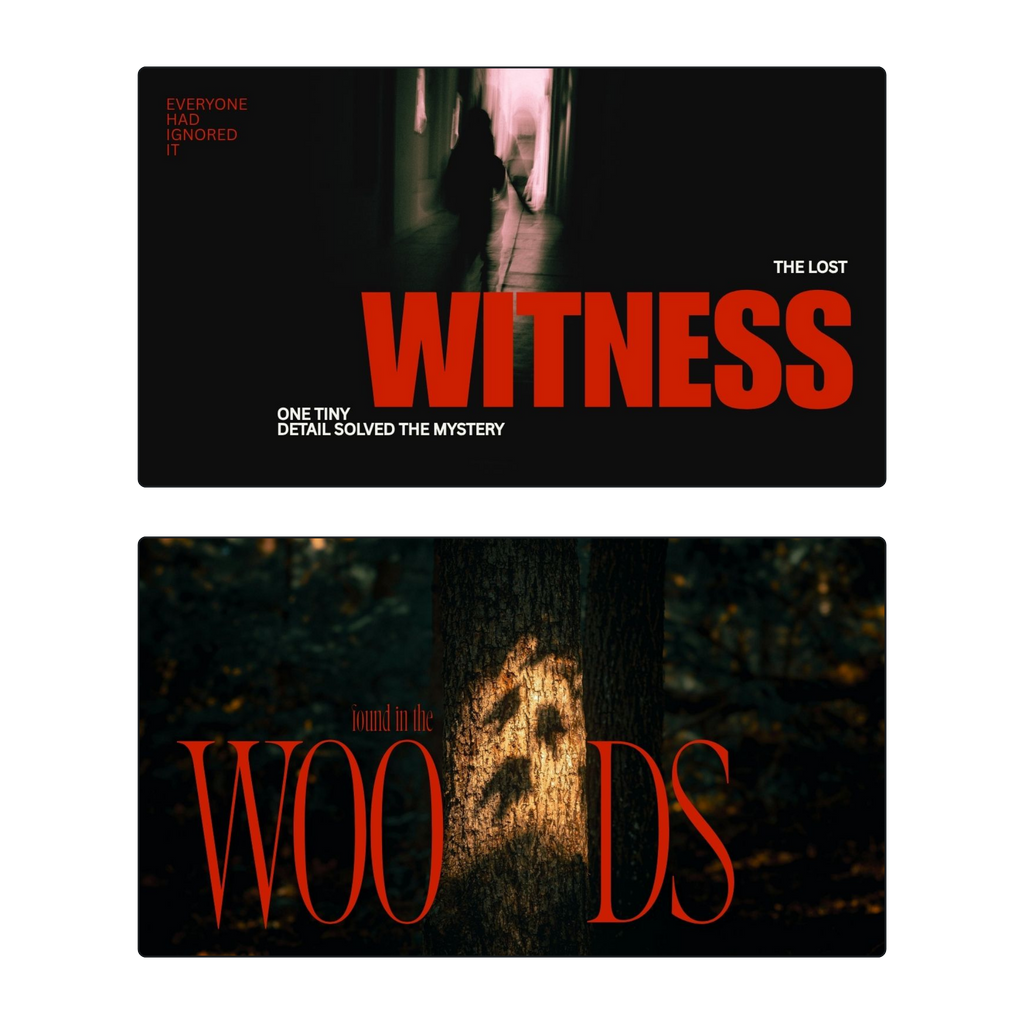 COLD CASE | 20 Youtube Thumbnail templates