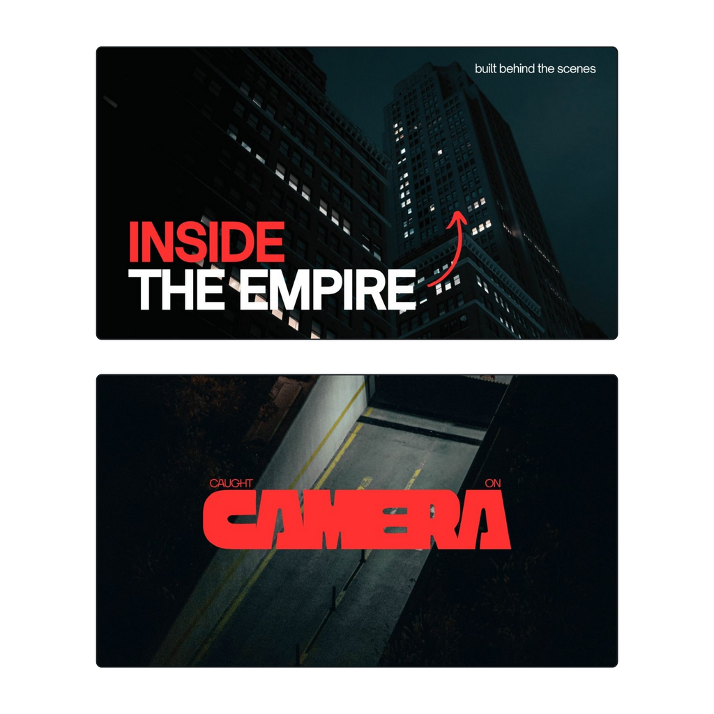 COLD CASE | 20 Youtube Thumbnail templates