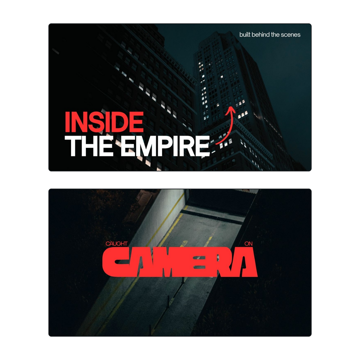 COLD CASE | 20 Youtube Thumbnail templates