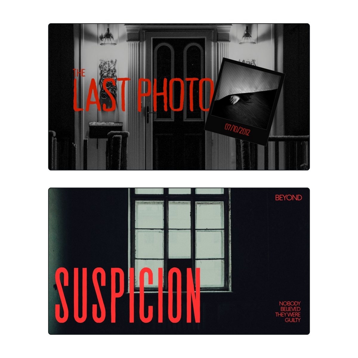 COLD CASE | 20 Youtube Thumbnail templates