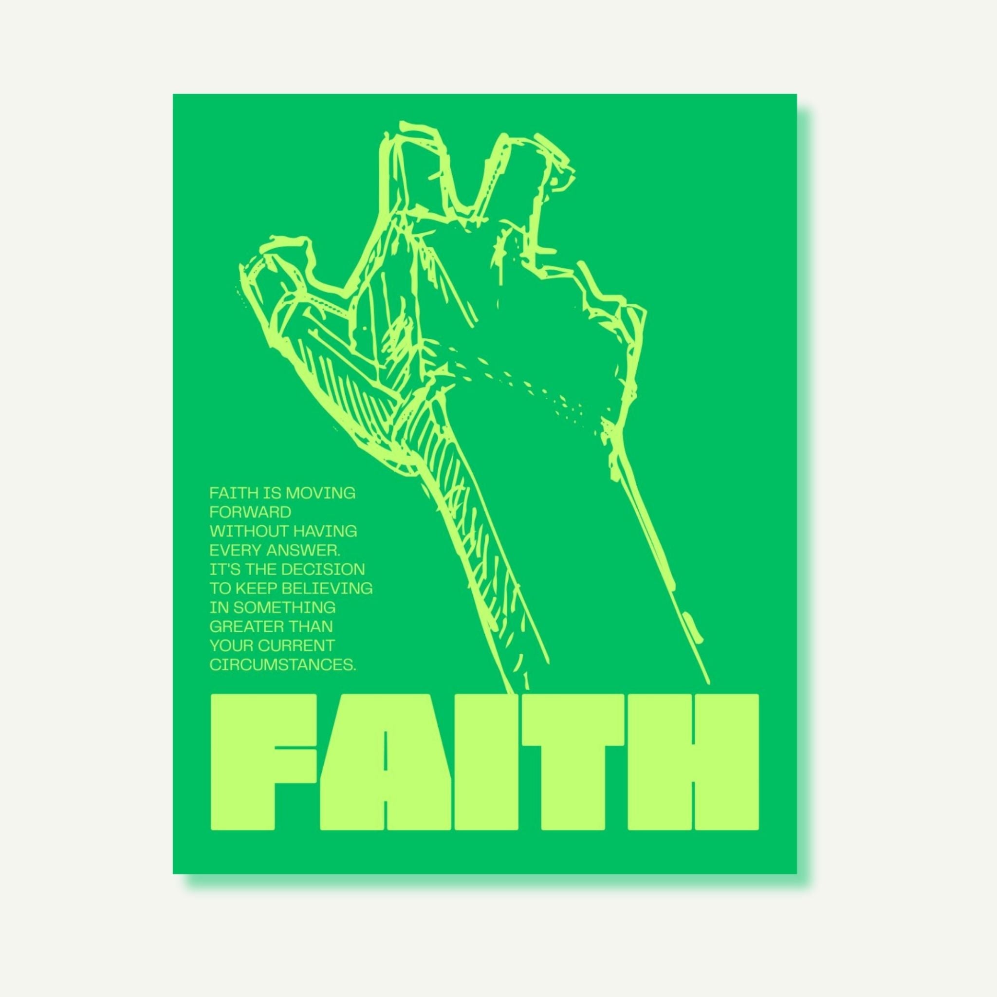 BLESSED (Lime edition) | 10 Instagram post templates