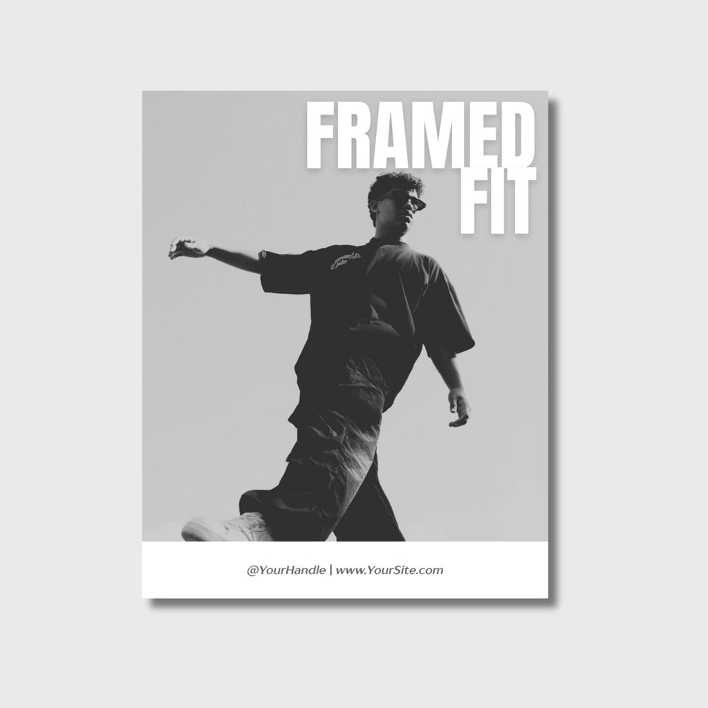 Raw Cut | 10 Instagram post templates & 5 carousel post templates