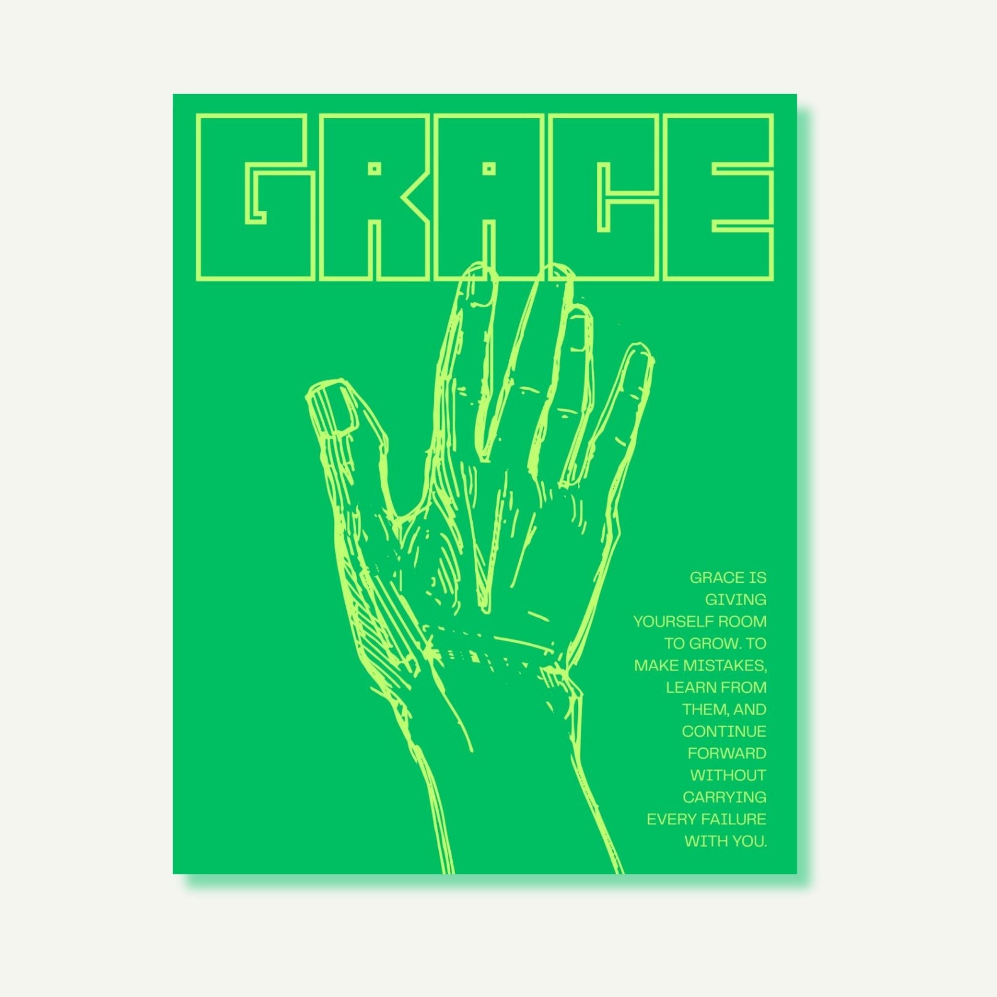 BLESSED (Lime edition) | 10 Instagram post templates