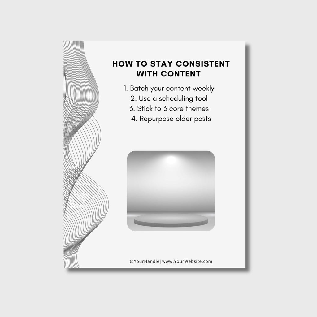 Clean Kit Vol. 1 | 10 Instagram post templates